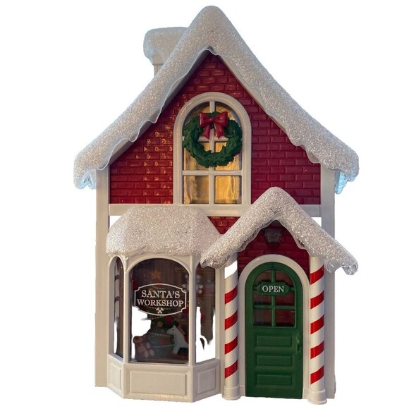 Bath and Body Works Santas Workshop Christmas Projector Wallflower Plug In (NEW) - Picture 1 of 11